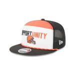 Cleveland Browns 2025 Inspire Change Split Panel 9FIFTY Snapback Hat