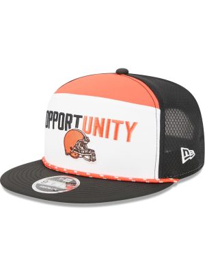 Cleveland Browns 2025 Inspire Change Split Panel 9FIFTY Snapback Hat