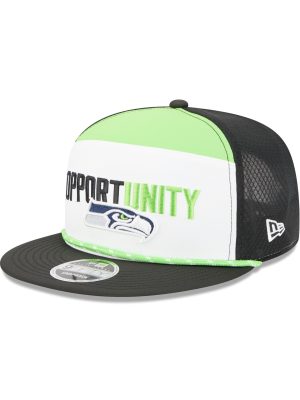 Seattle Seahawks 2025 Inspire Change Split Panel 9FIFTY Snapback Hat