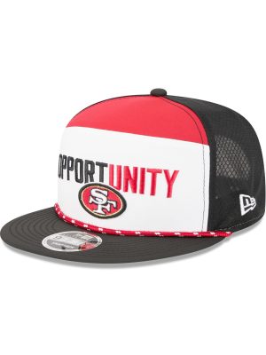 San Francisco 49ers 2025 Inspire Change Split Panel 9FIFTY Snapback Hat