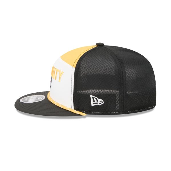 Pittsburgh Steelers 2025 Inspire Change Split Panel 9FIFTY Snapback Hat