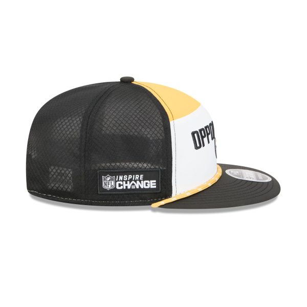 Pittsburgh Steelers 2025 Inspire Change Split Panel 9FIFTY Snapback Hat