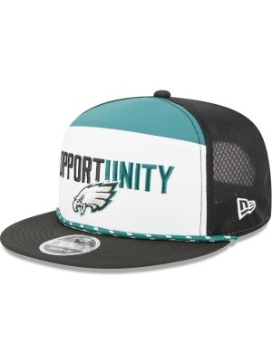Philadelphia Eagles 2025 Inspire Change Split Panel 9FIFTY Snapback Hat