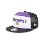 Minnesota Vikings 2025 Inspire Change Split Panel 9FIFTY Snapback Hat