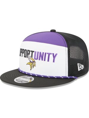 Minnesota Vikings 2025 Inspire Change Split Panel 9FIFTY Snapback Hat
