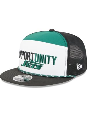 New York Jets 2025 Inspire Change Split Panel 9FIFTY Snapback Hat