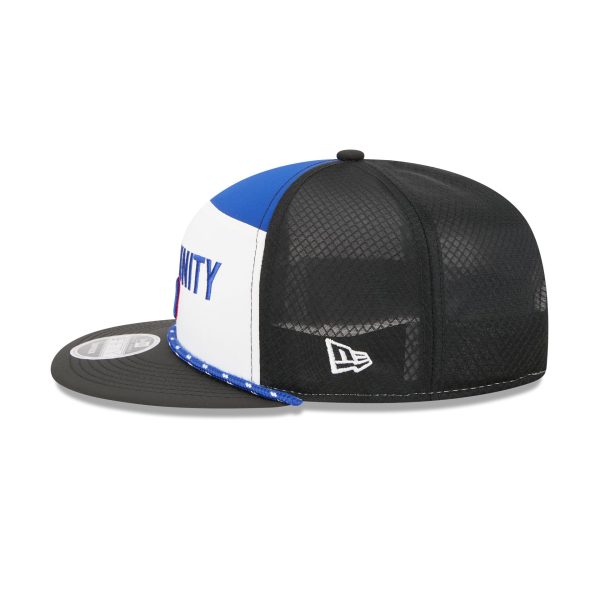 New York Giants 2025 Inspire Change Split Panel 9FIFTY Snapback Hat