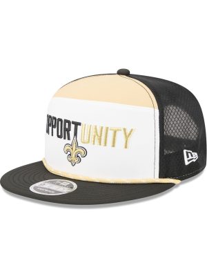 New Orleans Saints 2025 Inspire Change Split Panel 9FIFTY Snapback Hat
