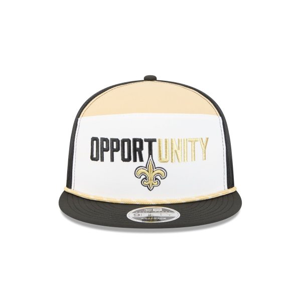 New Orleans Saints 2025 Inspire Change Split Panel 9FIFTY Snapback Hat