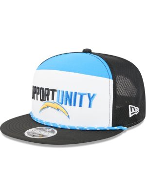 Los Angeles Chargers 2025 Inspire Change Split Panel 9FIFTY Snapback Hat