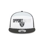 Las Vegas Raiders 2025 Inspire Change Split Panel 9FIFTY Snapback Hat