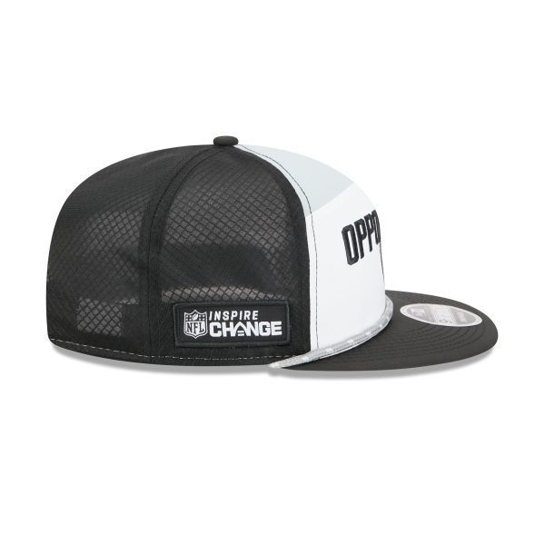 Las Vegas Raiders 2025 Inspire Change Split Panel 9FIFTY Snapback Hat