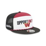 Washington Commanders 2025 Inspire Change Split Panel 9FIFTY Snapback Hat
