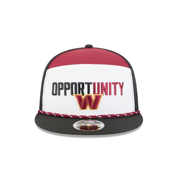 Washington Commanders 2025 Inspire Change Split Panel 9FIFTY Snapback Hat