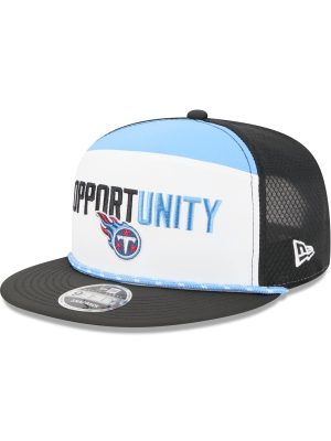 Tennessee Titans 2025 Inspire Change Split Panel 9FIFTY Snapback Hat