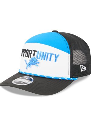 Detroit Lions 2025 Inspire Change Split Panel 9SEVENTY Trucker Hat