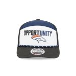 Denver Broncos 2025 Inspire Change Split Panel 9SEVENTY Trucker Hat
