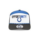 Indianapolis Colts 2025 Inspire Change Split Panel 9SEVENTY Trucker Hat