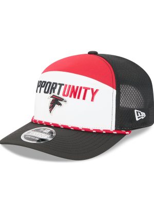 Atlanta Falcons 2025 Inspire Change Split Panel 9SEVENTY Trucker Hat