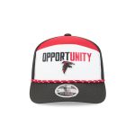 Atlanta Falcons 2025 Inspire Change Split Panel 9SEVENTY Trucker Hat