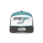 Philadelphia Eagles 2025 Inspire Change Split Panel 9SEVENTY Trucker Hat