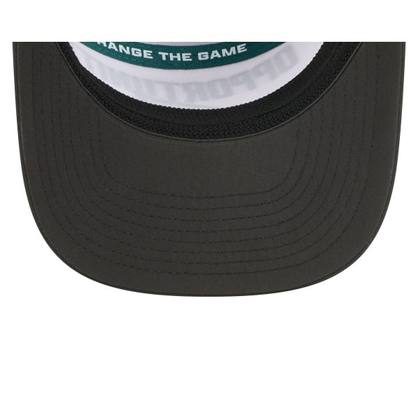 Philadelphia Eagles 2025 Inspire Change Split Panel 9SEVENTY Trucker Hat