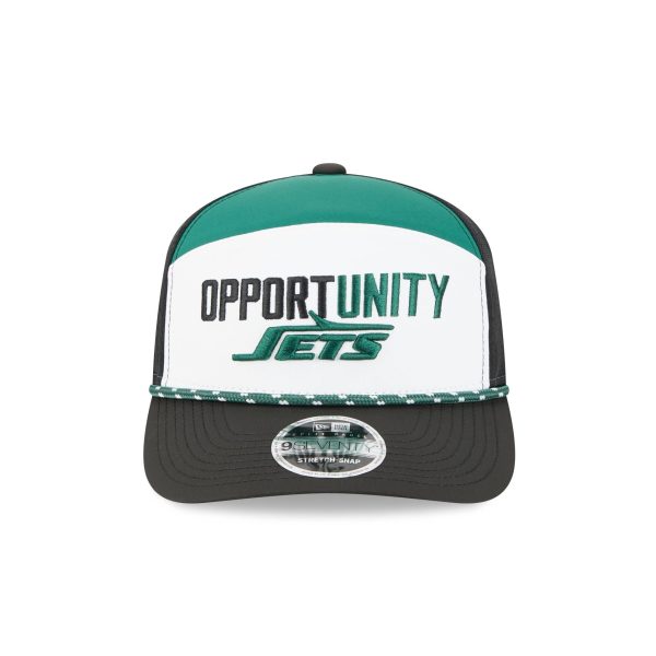 New York Jets 2025 Inspire Change Split Panel 9SEVENTY Trucker Hat