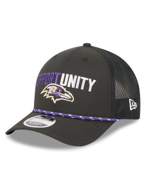 Baltimore Ravens 2025 Inspire Change 9FORTY M-Crown Snapback Hat