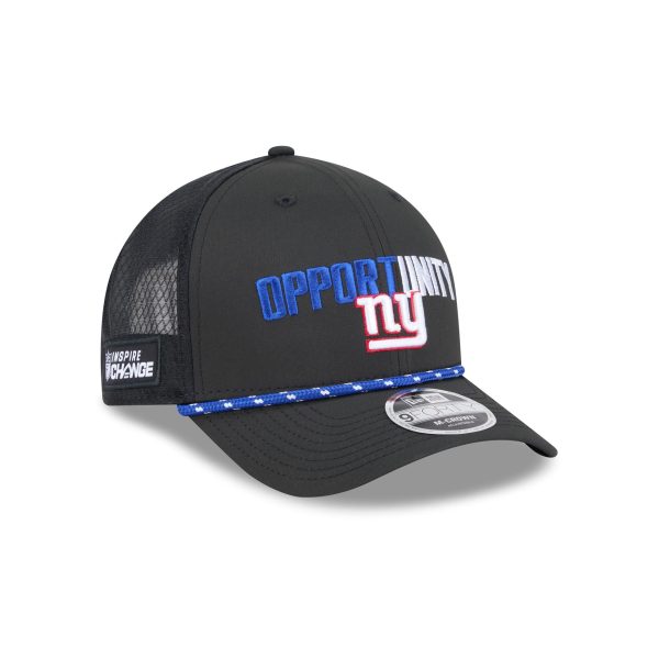 New York Giants 2025 Inspire Change 9FORTY M-Crown Snapback Hat