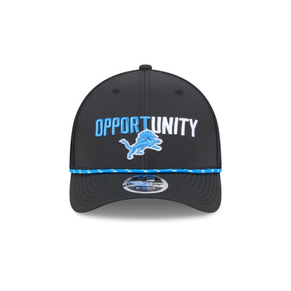 Detroit Lions 2025 Inspire Change 9FORTY M-Crown Snapback Hat