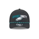 Philadelphia Eagles 2025 Inspire Change 9FORTY M-Crown Snapback Hat