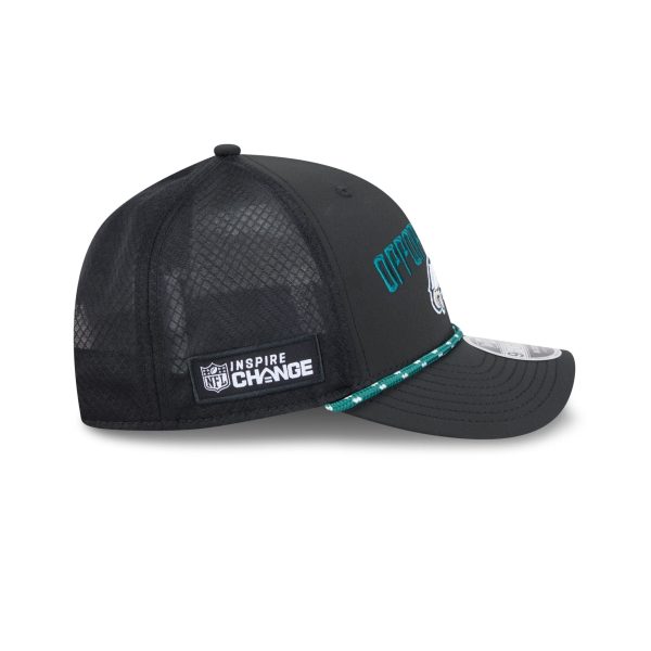 Philadelphia Eagles 2025 Inspire Change 9FORTY M-Crown Snapback Hat