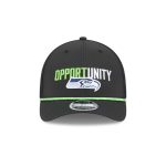 Seattle Seahawks 2025 Inspire Change 9FORTY M-Crown Snapback Hat