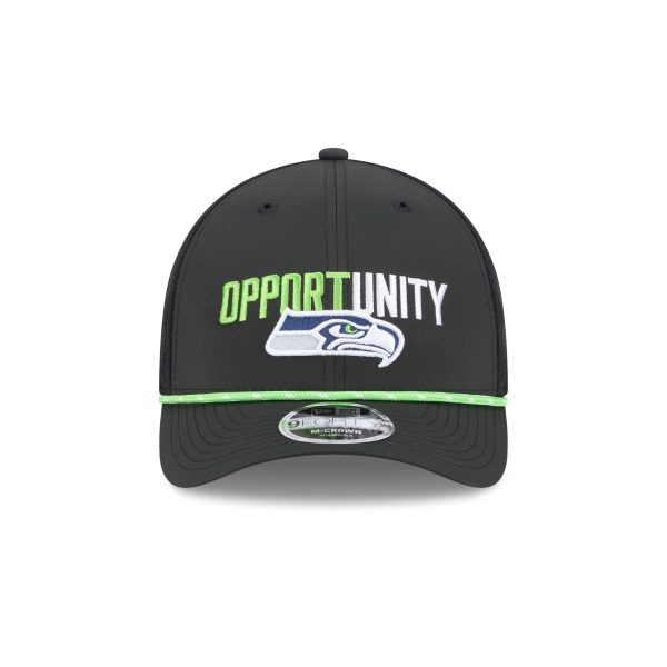 Seattle Seahawks 2025 Inspire Change 9FORTY M-Crown Snapback Hat
