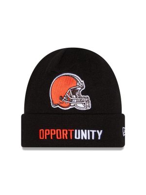 Cleveland Browns 2025 Inspire Change Beanie Hat