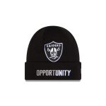Las Vegas Raiders 2025 Inspire Change Beanie Hat