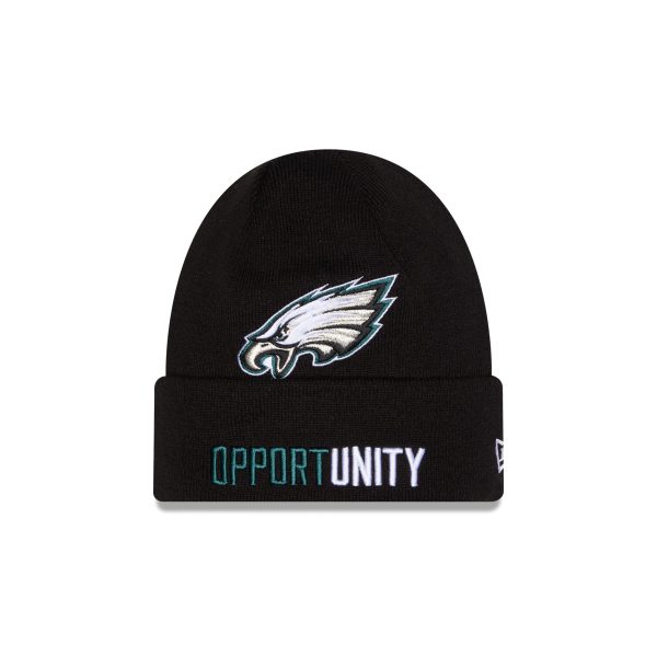 Philadelphia Eagles 2025 Inspire Change Beanie Hat