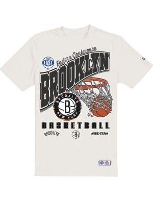 Brooklyn Nets 2025 City Edition Stone T-Shirt