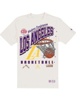 Los Angeles Lakers 2025 City Edition Stone T-Shirt