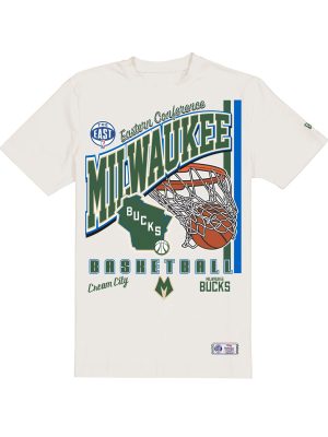 Milwaukee Bucks 2025 City Edition Stone T-Shirt