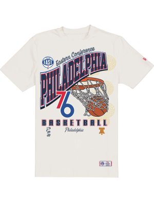 Philadelphia 76ers 2025 City Edition Stone T-Shirt