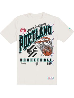 Portland Trail Blazers 2025 City Edition Stone T-Shirt
