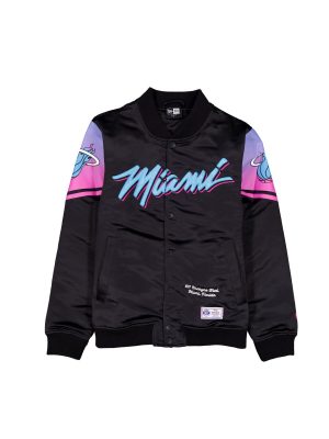 Miami Heat 2025 City Edition Black Jacket