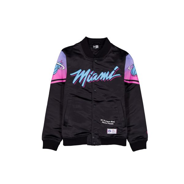 Miami Heat 2025 City Edition Black Jacket
