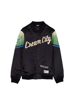 Milwaukee Bucks 2025 City Edition Black Jacket