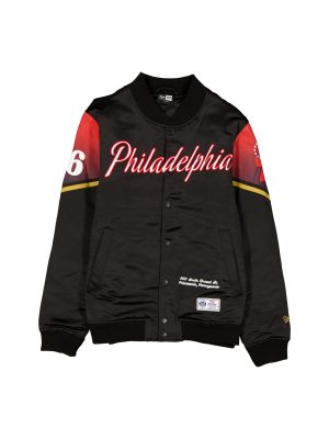 Philadelphia 76ers 2025 City Edition Black Jacket