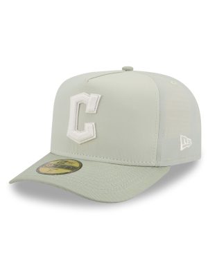 Cleveland Guardians Crinkle 59FIFTY A-Frame Fitted Hat