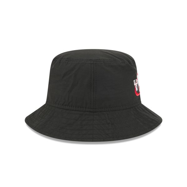 Atlanta Hawks Nylon Logo Bucket Hat