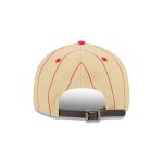 Atlanta Hawks Pinstripe Script Retro Crown 9FIFTY Adjustable Hat