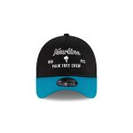 Palm Tree Crew x Miami Marlins Black 9FORTY A-Frame Snapback Hat